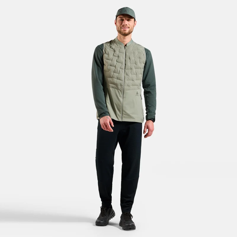 Zeroweight Insulator Laufweste Herren - oliv