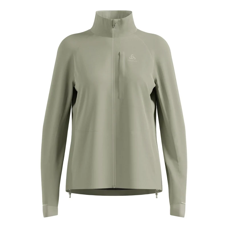 Zeroweight Pro Warm Laufjacke Damen-Oliv