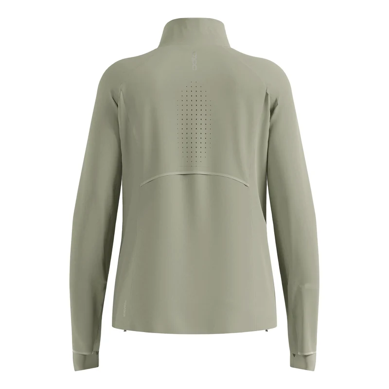 Zeroweight Pro Warm Laufjacke Damen-Oliv