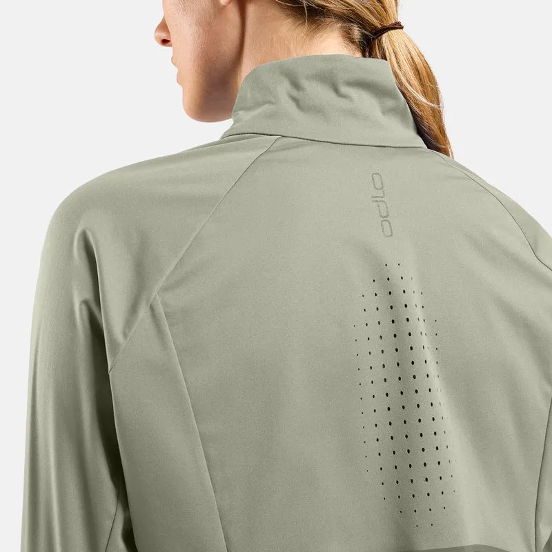 Zeroweight Pro Warm Laufjacke Damen-Oliv