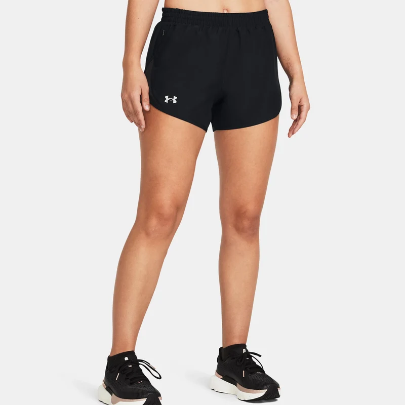 Fly By 3in Laufshorts Damen - schwarz