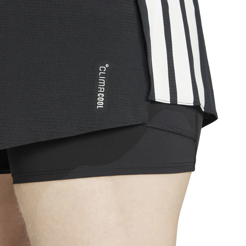 Adizero 2in1 Laufshorts Herren-Schwarz,Weiß