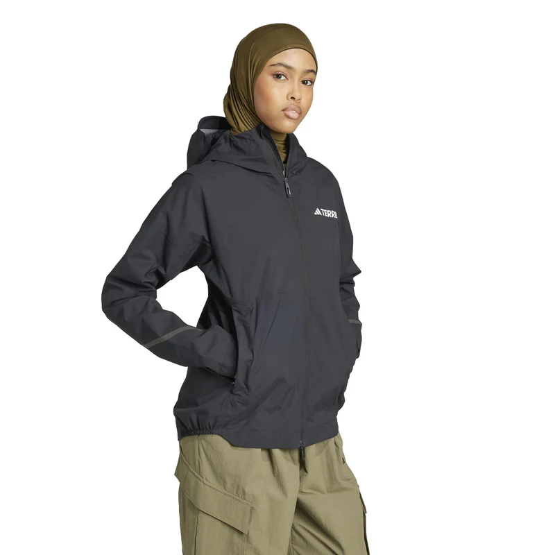 Terrex XPR Light Rain Laufjacke Damen-Schwarz