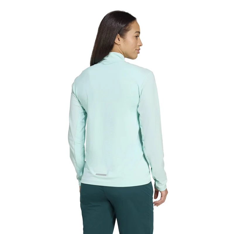 Terrex XPR Half-Zip Laufshirt Damen-Türkis