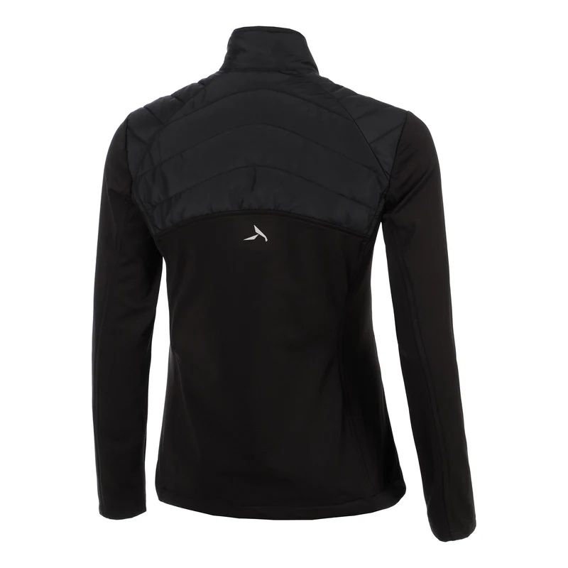Feel the Vybe Clima Laufjacke Damen-schwarz