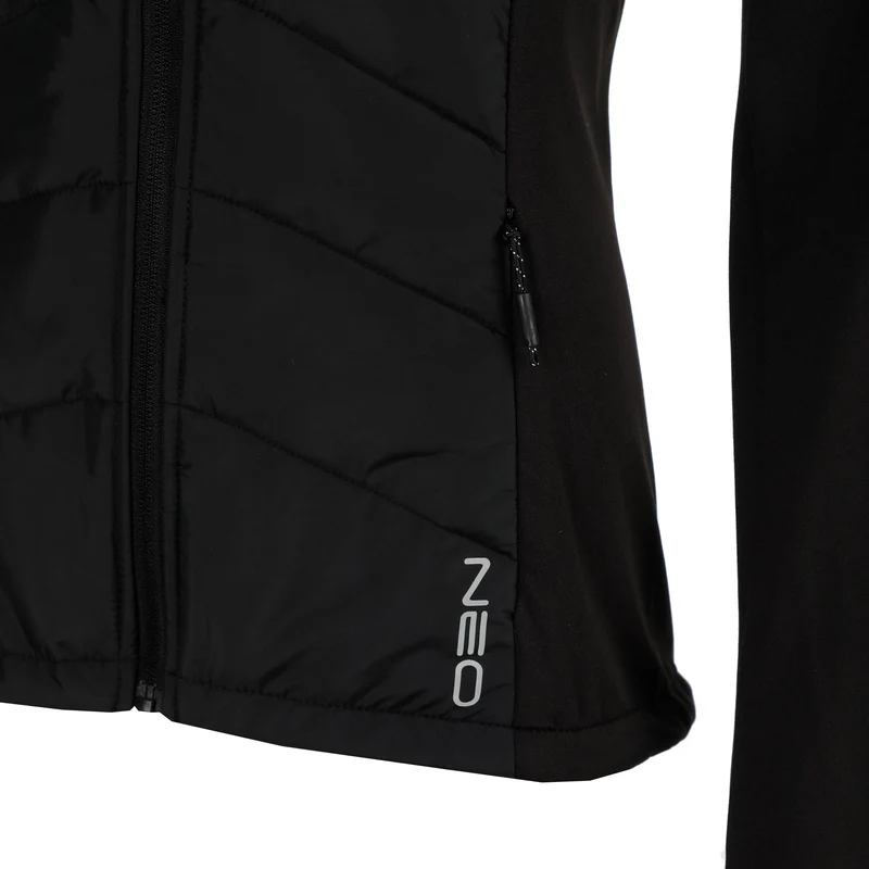 Feel the Vybe Clima Laufjacke Damen-schwarz