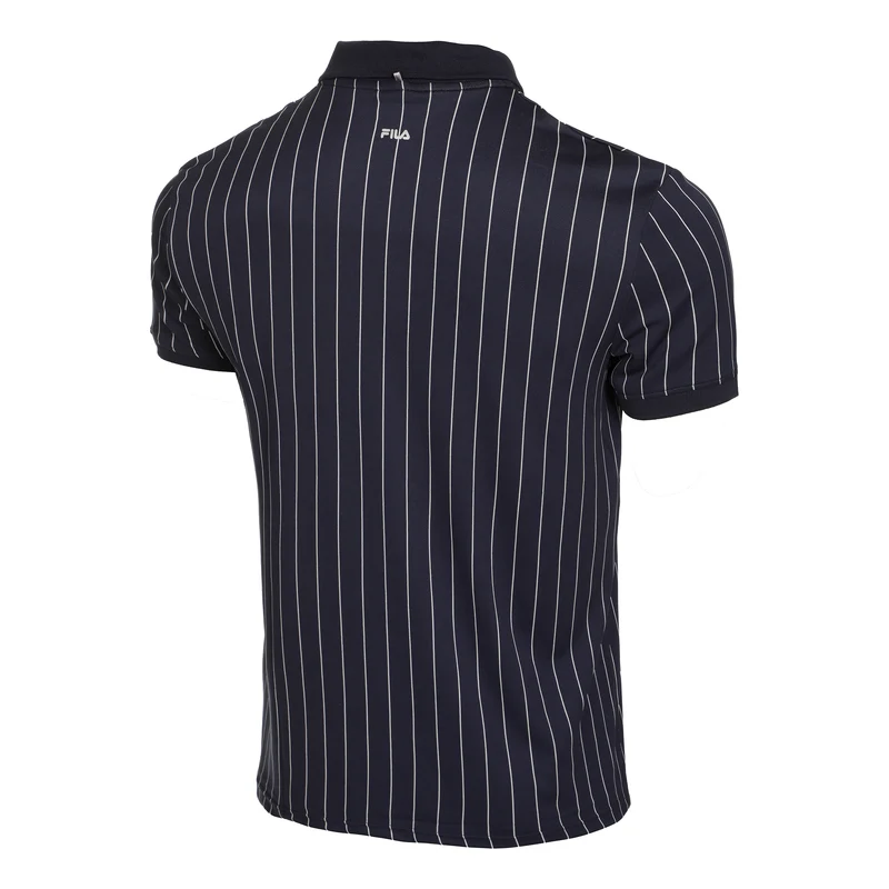 Stripes Polo Herren-Dunkelblau,Rot