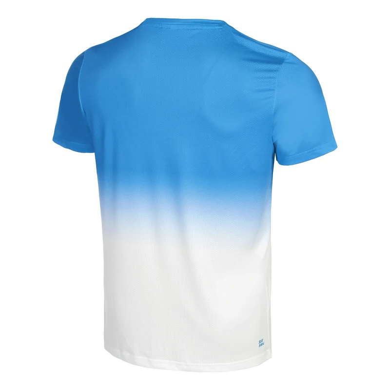 Crew Gradiant T-Shirt Herren-Blau,Weiß