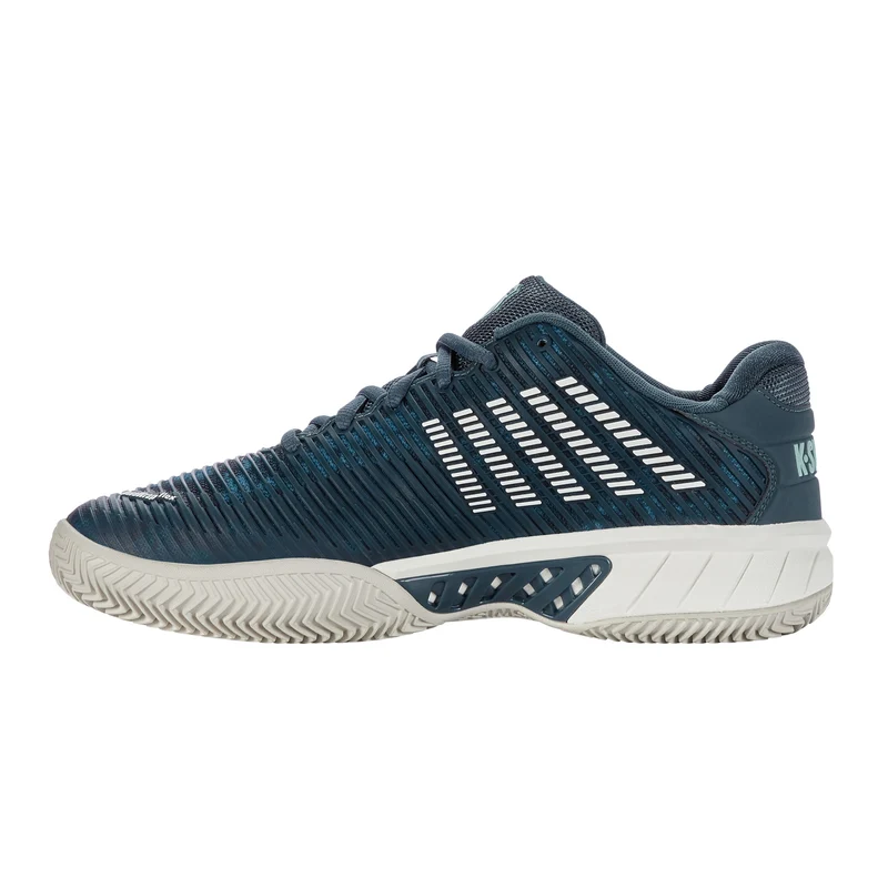 Hypercourt Express 2 Sandplatzschuh Herren-Petrol,Hellgrau