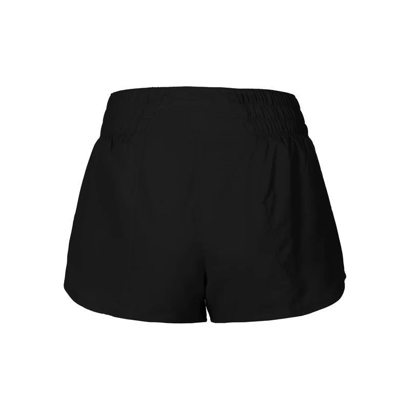 Swoosh Laufshorts Damen-Schwarz