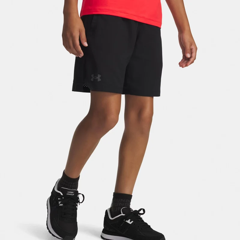 Vanish Shorts Jungen-schwarz, grau