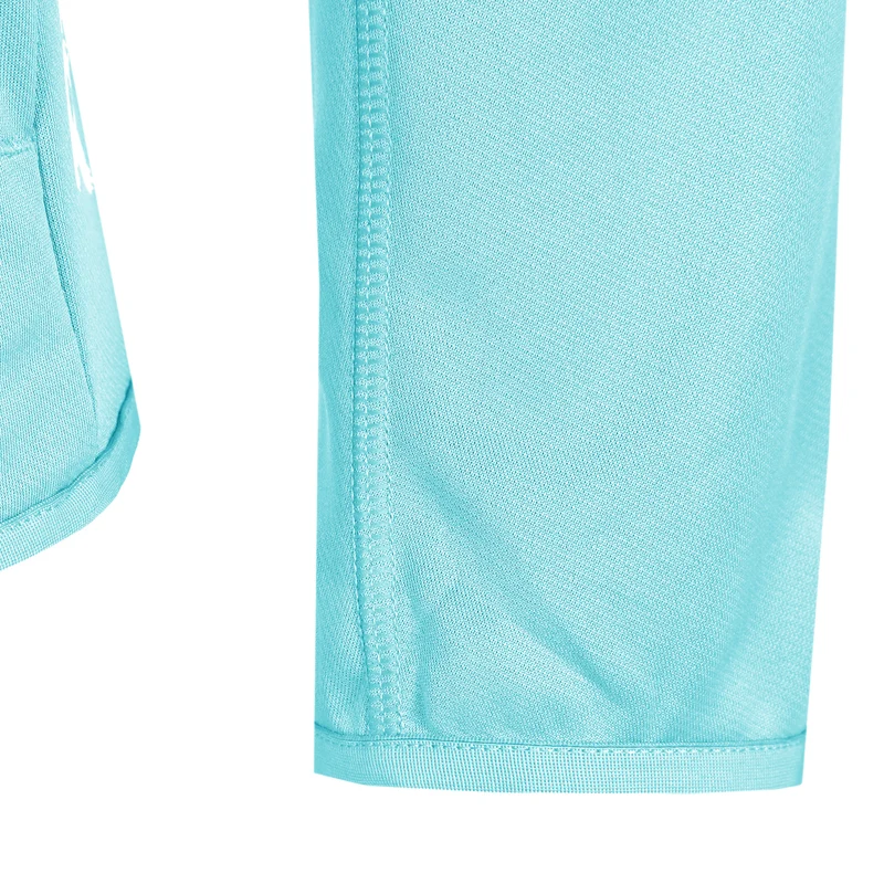 Crew Hood Trainingsjacke Jungen-Hellblau