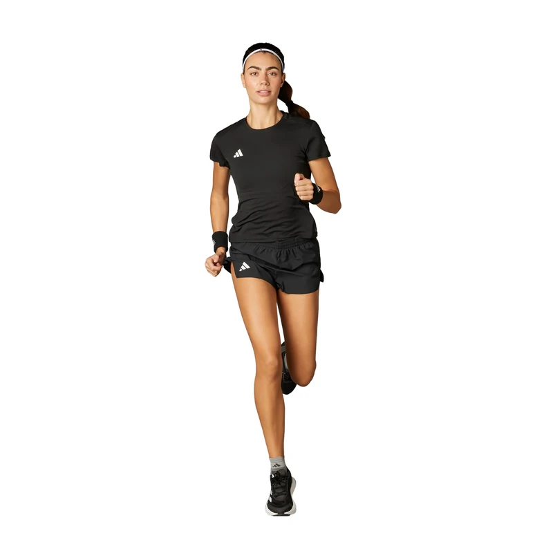 Adizero Essentials Laufshirt Damen-Schwarz