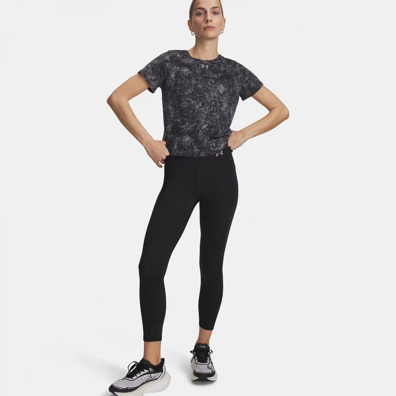 Velociti Ankle Lauftight Damen-schwarz, silber