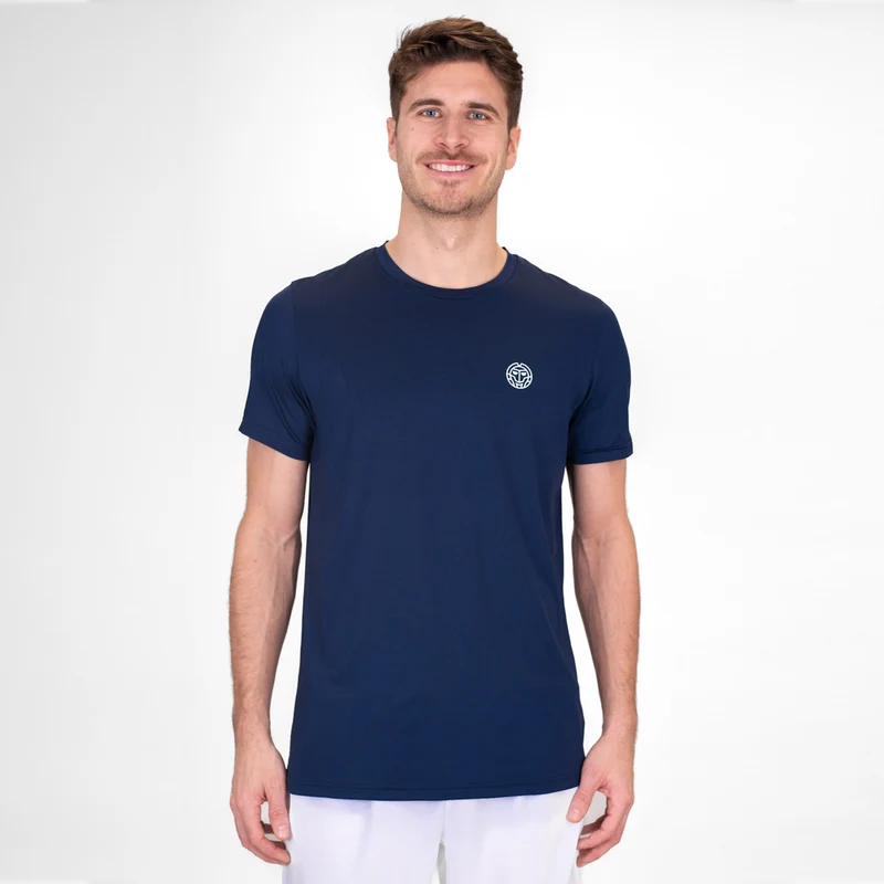 Crew T-Shirt Herren-Dunkelblau