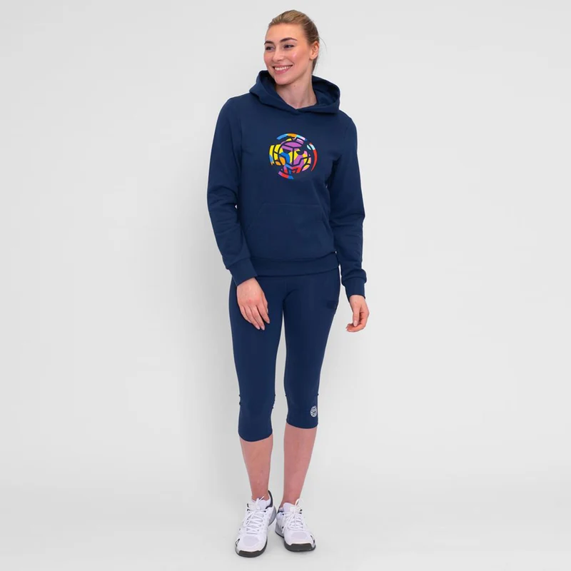 Twiggy Chill Hoody Damen-Dunkelblau,Mehrfarbig