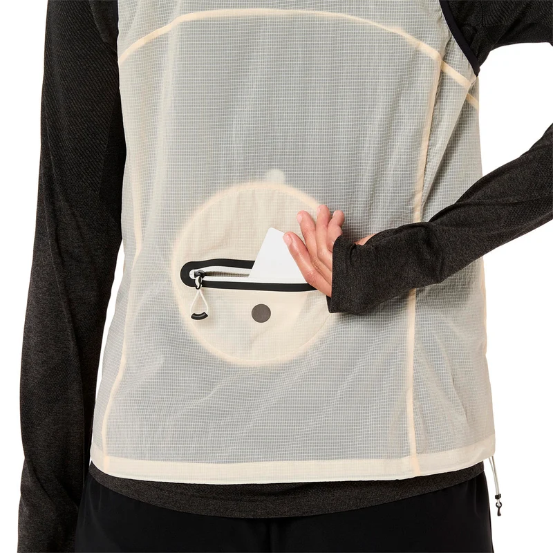 Metarun Packable Laufweste Damen-beige