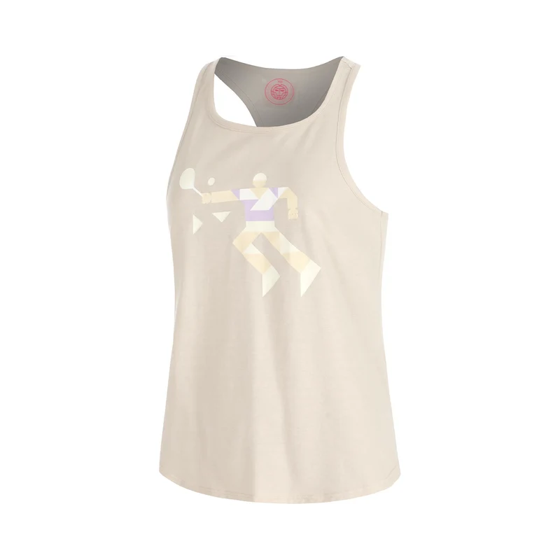 Paris 2025 Chill Tank-Top Mädchen-Beige