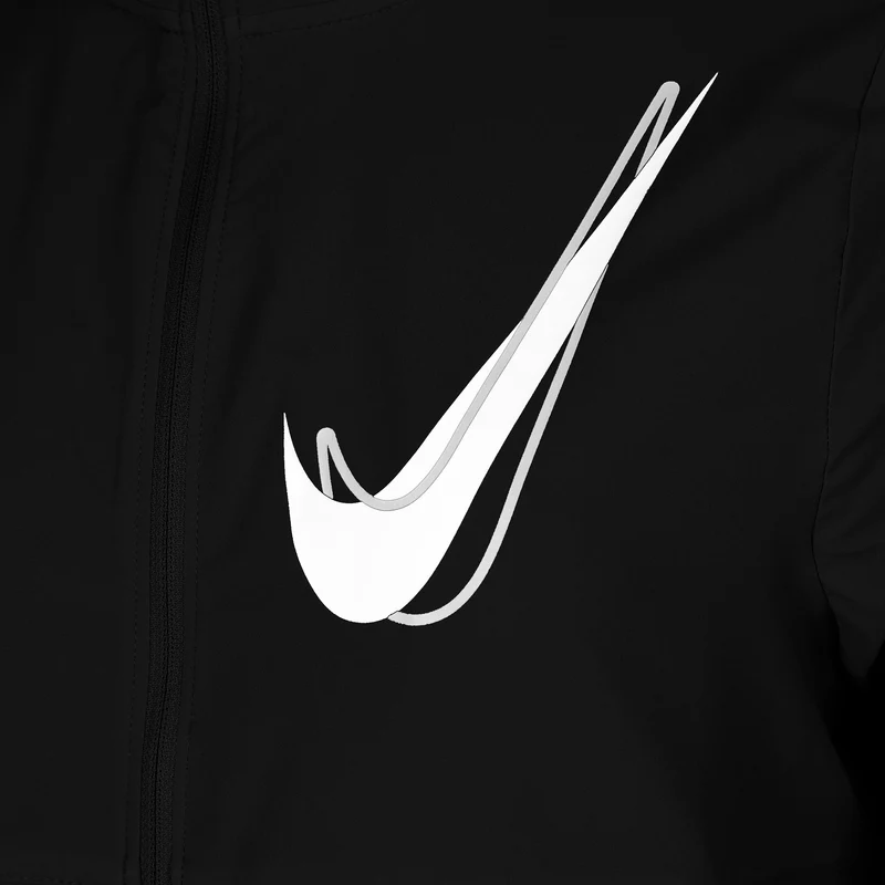 Swoosh Laufjacke Damen-Schwarz