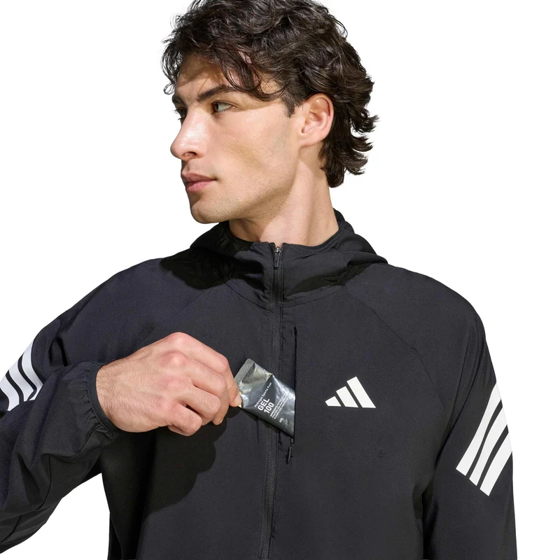 Adi365 3S Laufjacke Herren - schwarz