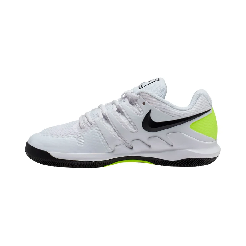 Vapor X Allcourtschuh Kinder-weiß, neongrün