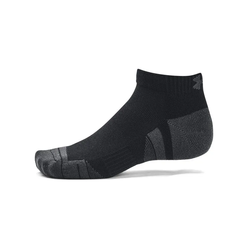 Performance Tech Low Tennissocken 3er Pack-Schwarz
