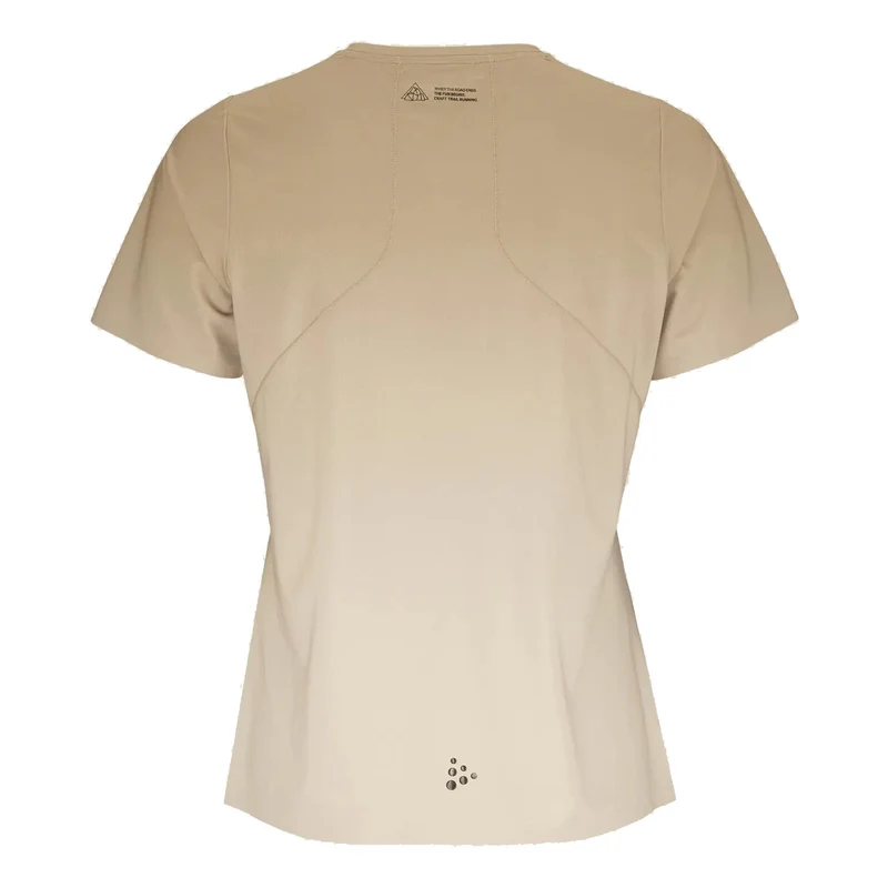 Pro Trail Laufshirt Damen - beige