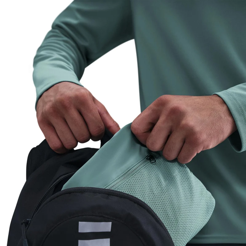Miler Laufjacke Herren - türkis, silber