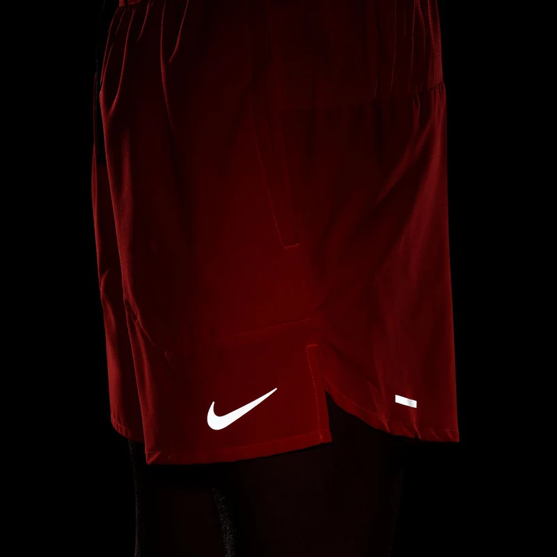 Stride 5in Laufshorts Herren-Rot,Schwarz