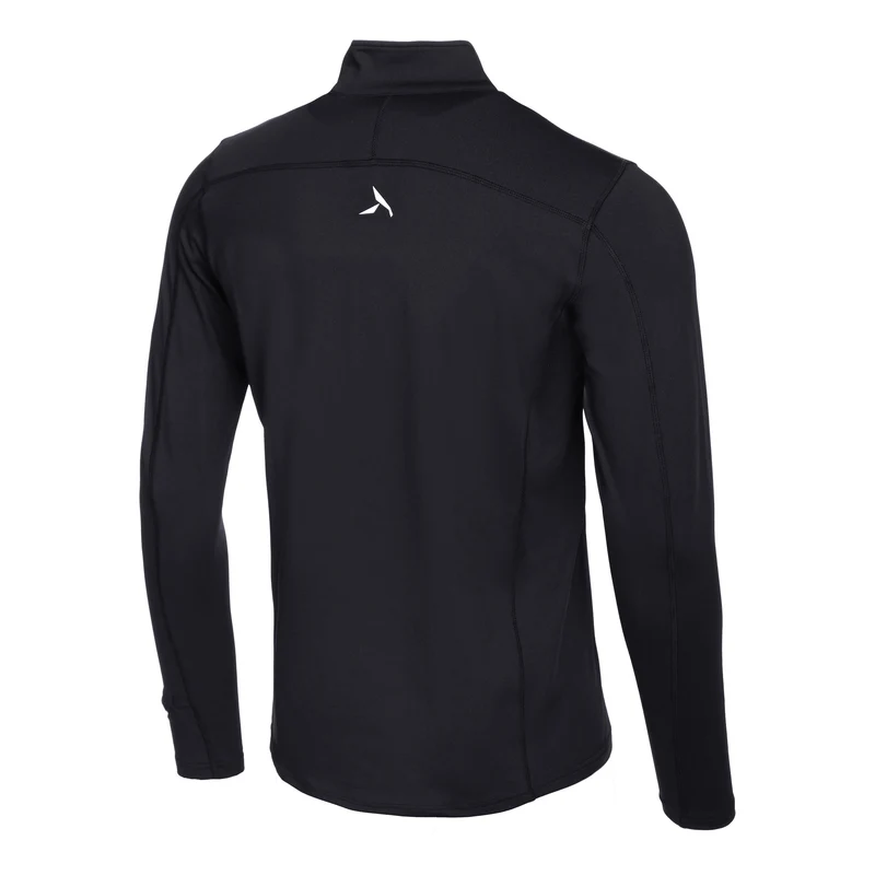 Warm Light Longsleeve Herren-Schwarz