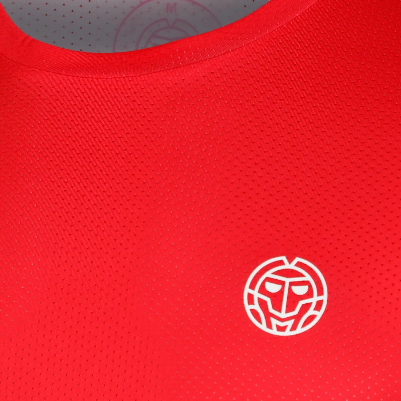 Crew Gradiant T-Shirt Jungen-Rot,Weiß