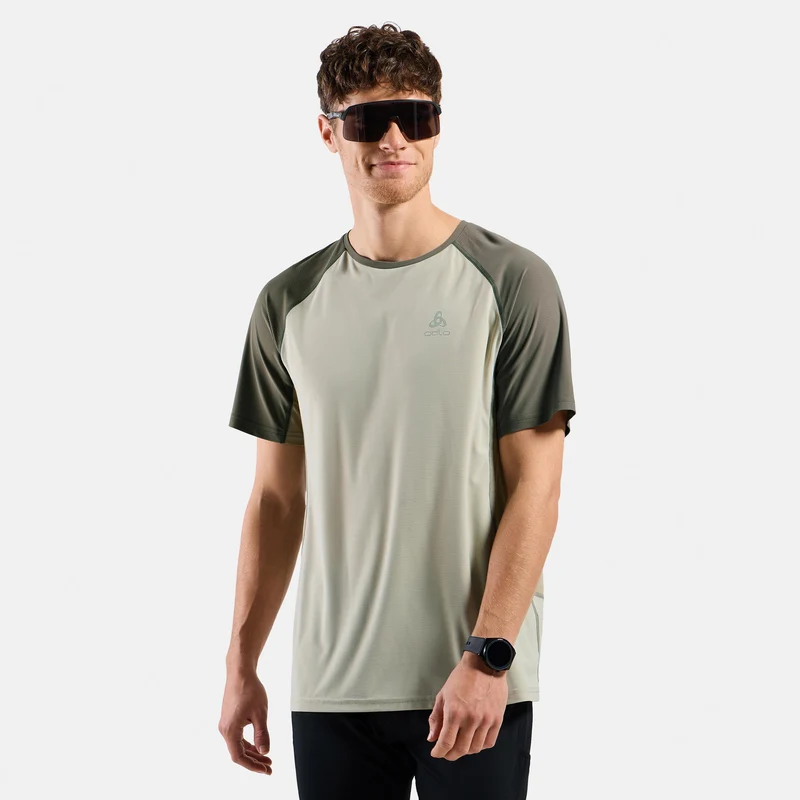 X-Alp Trail Laufshirt Herren-khaki