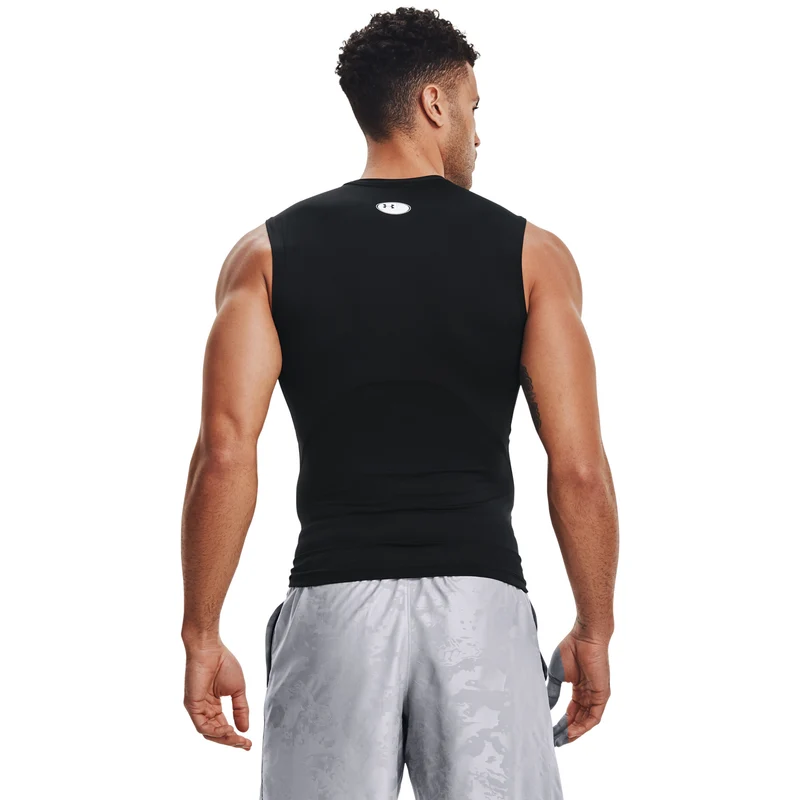 Heatgear Armour Tank-Top Herren-Schwarz,Weiß