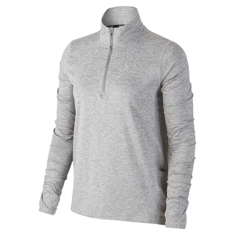 Element Half-Zip Longsleeve Damen-Hellgrau,Silber
