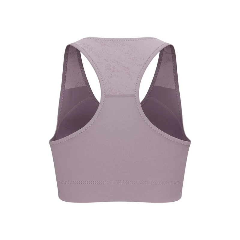 Essential Bralette Print Sport-BH Damen - grau,