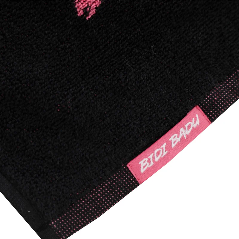 Badehandtuch 50x100cm Handtuch -schwarz,pink