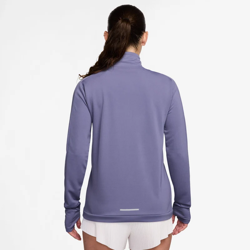 Pacer 1/4 Zip Longsleeve Damen-Blaugrau