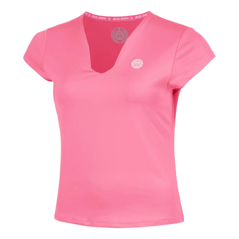 Crew 2.0 V-Neck T-Shirt Damen-pink