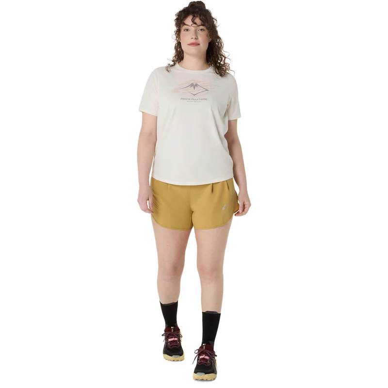 Road 3,5In Laufshorts Damen - caramel