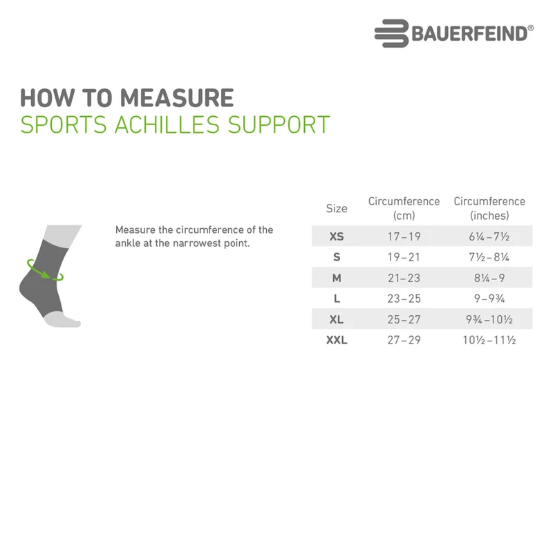 Sports Achilles Support Achillessehnenbandage-Weiß