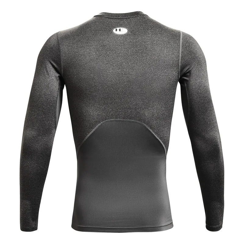 Heatgear Comp Longsleeve Herren-Anthrazit,Schwarz