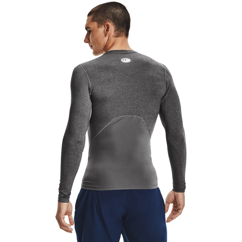 Heatgear Comp Longsleeve Herren-Anthrazit,Schwarz