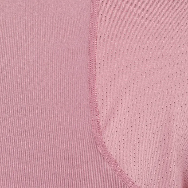 Feel the Vybe Laufshirt Damen-mauve