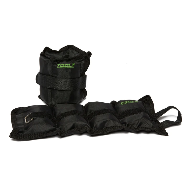 Wrist/Ankle Weight 1kg-2pcs Gewichtsmanschetten-Schwarz