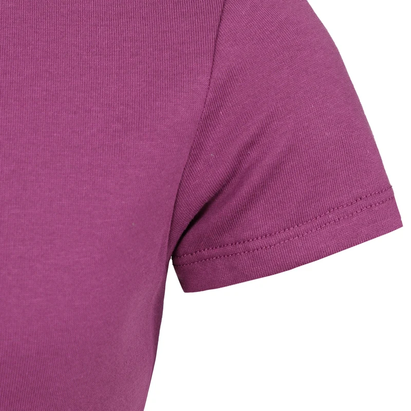 Baseline Logo T-Shirt Mädchen-Berry,Pink